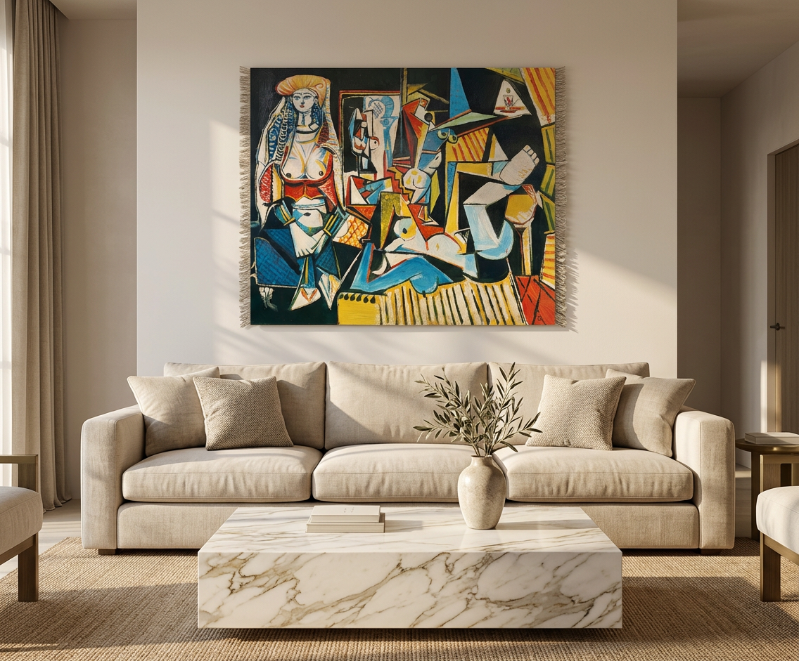 Composición cubista (Homenaje) · En decoración