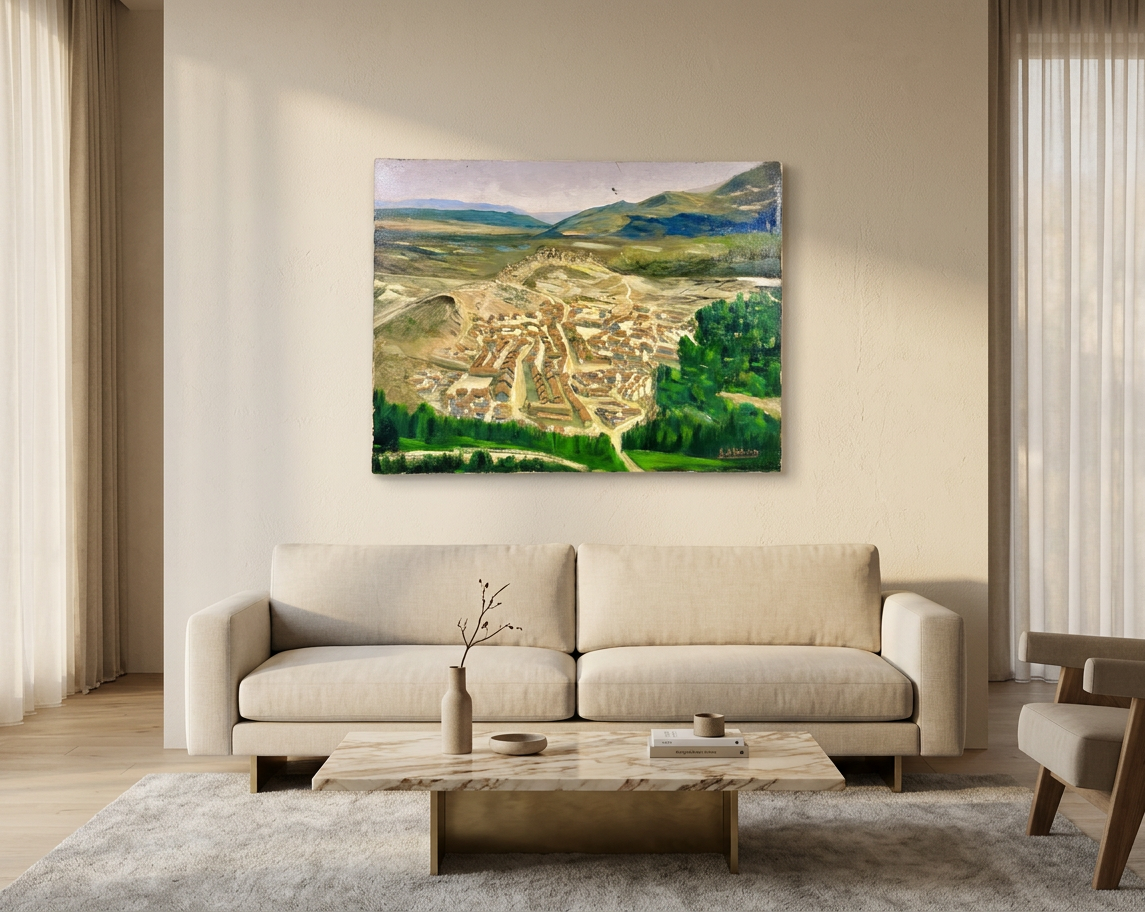 Vista aérea pueblo español · En decoración