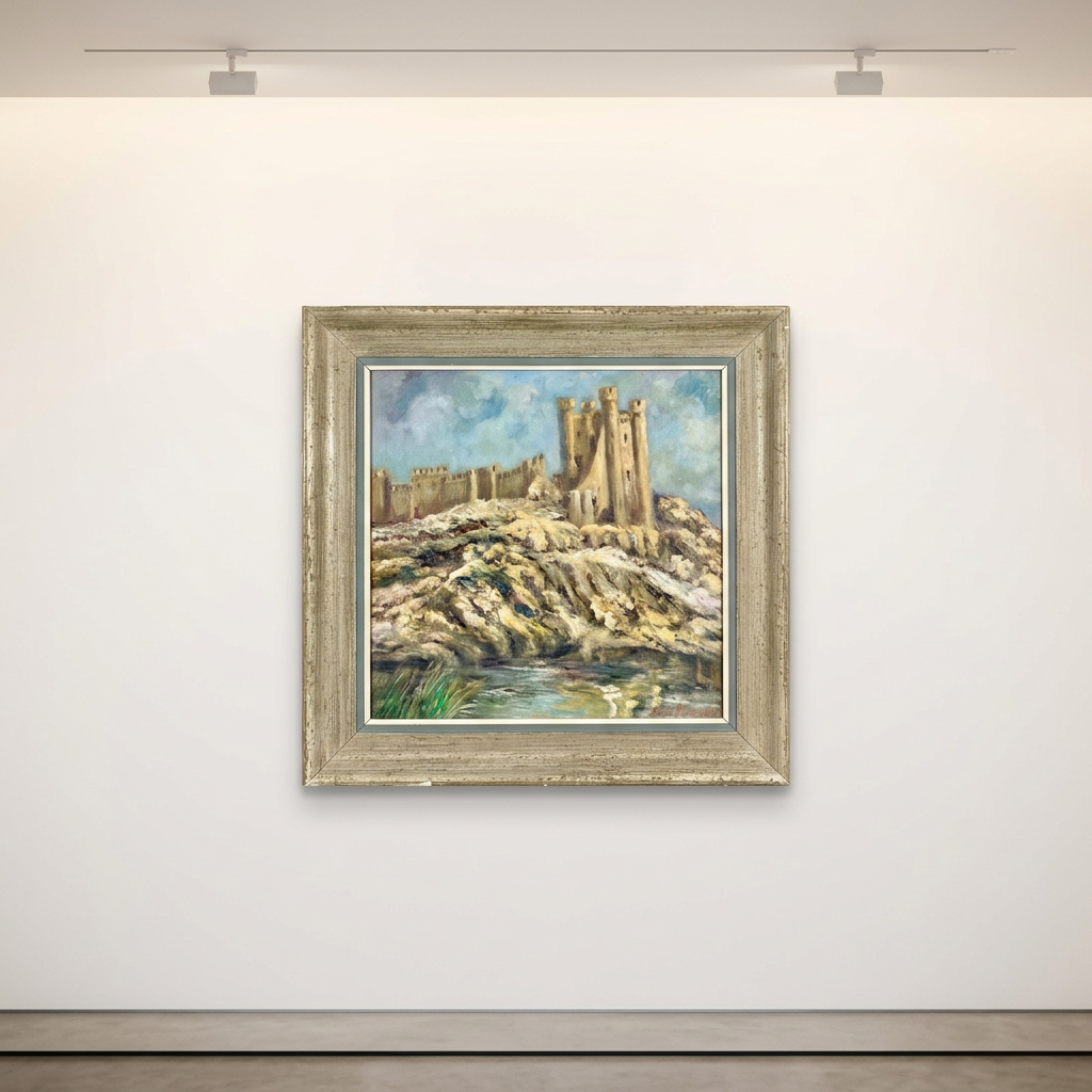 Castillo sobre el peñasco, fotografía general