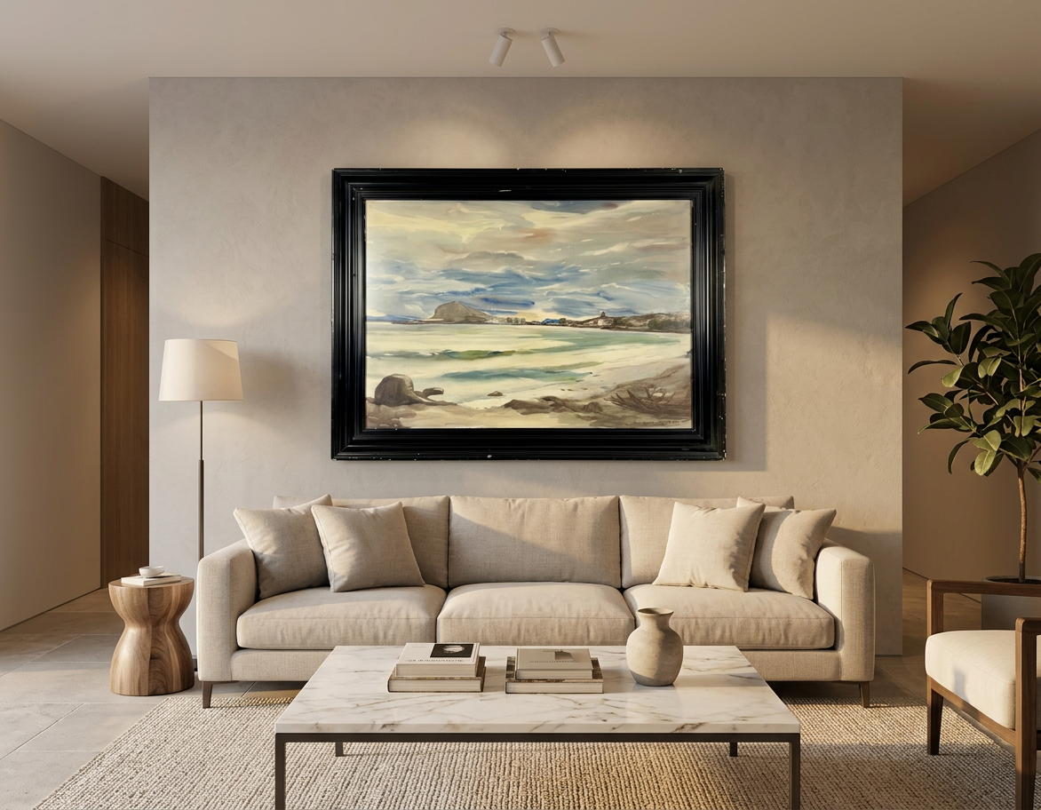 Paisaje costero · En decoración