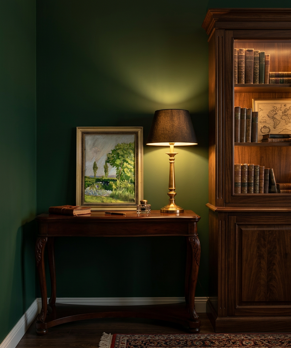 Paisaje con álamos · En otra decoración