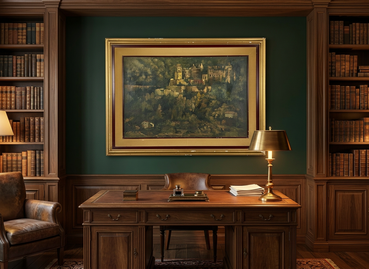 Paisaje con castillo (1976) · En otra decoración