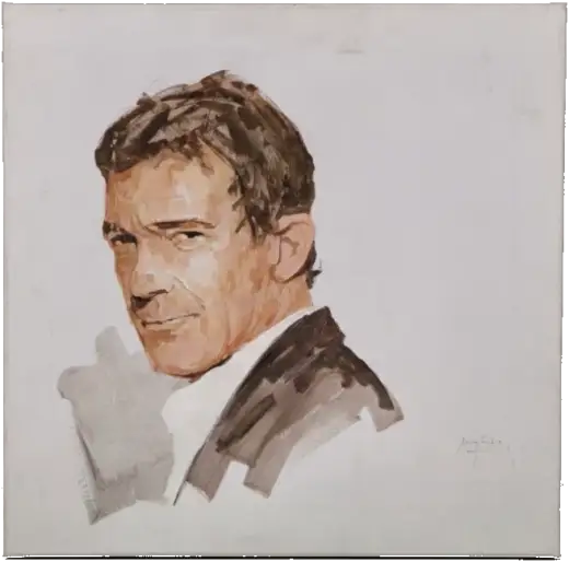 Retrato de Antonio Banderas en la galería