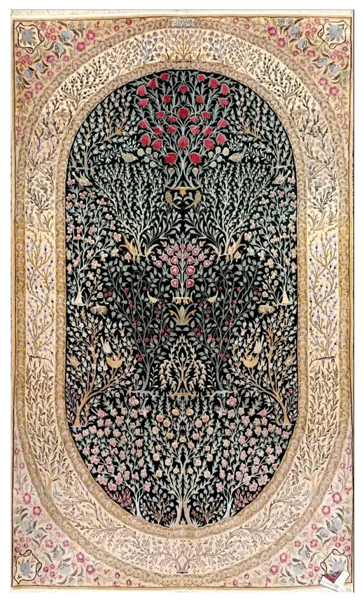 Alfombra 1889 en la galería