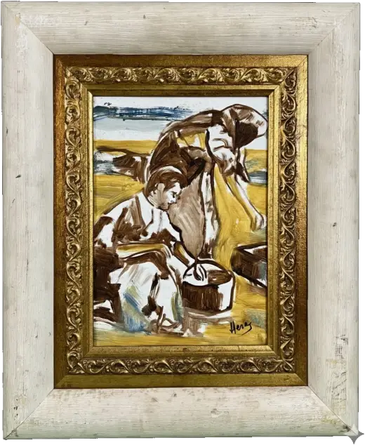 Gesto y Tierra en la galería