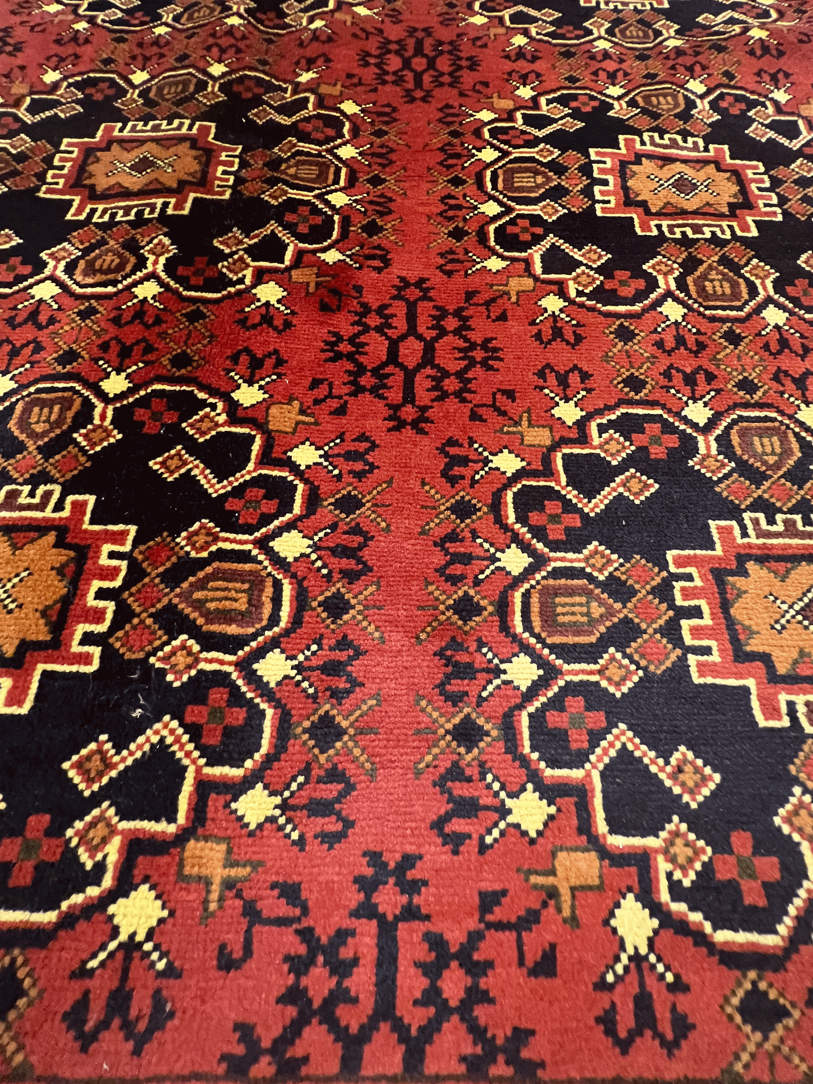 Alfombra SH0601, detalle de ejecución