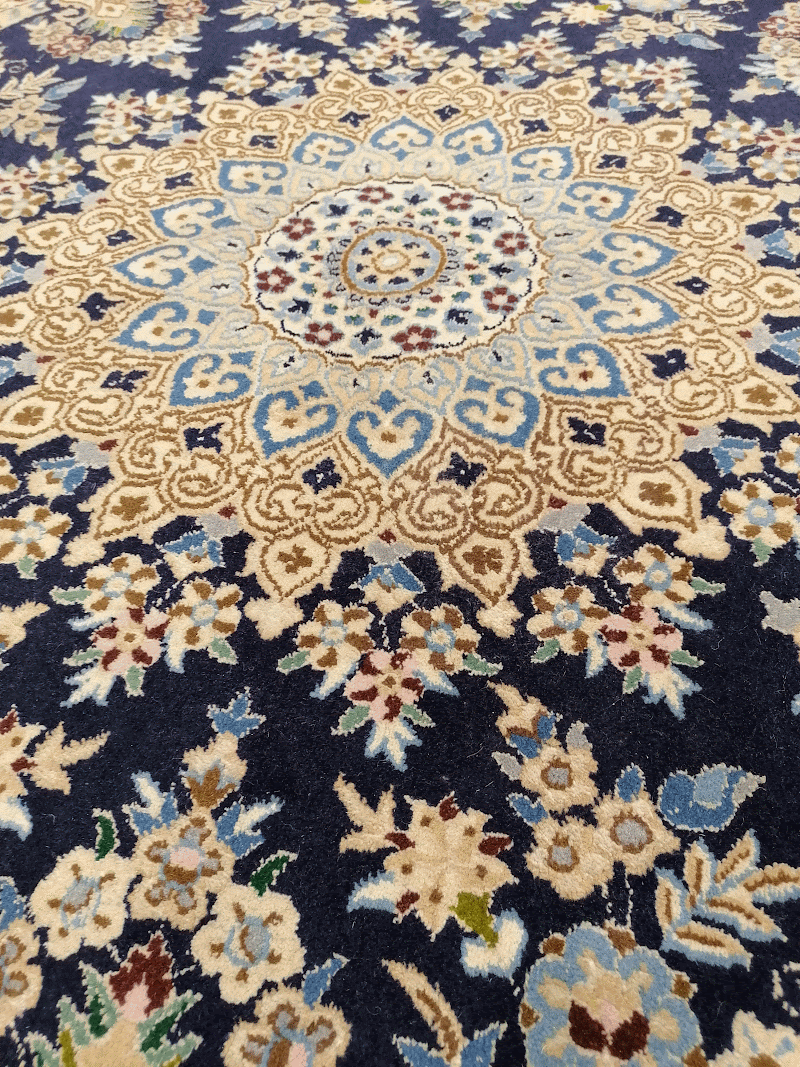 Alfombra 1287, detalle de ejecución