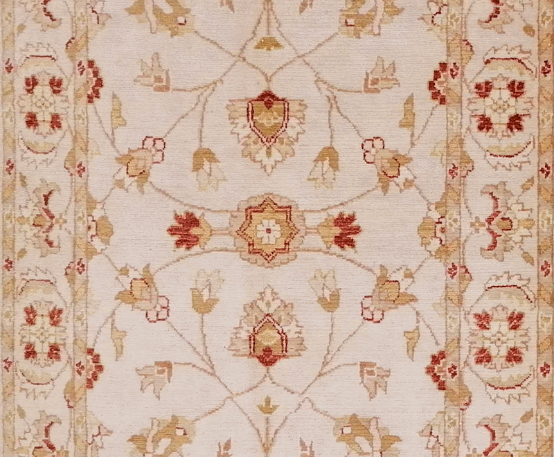 Alfombra IB0434, detalle de ejecución