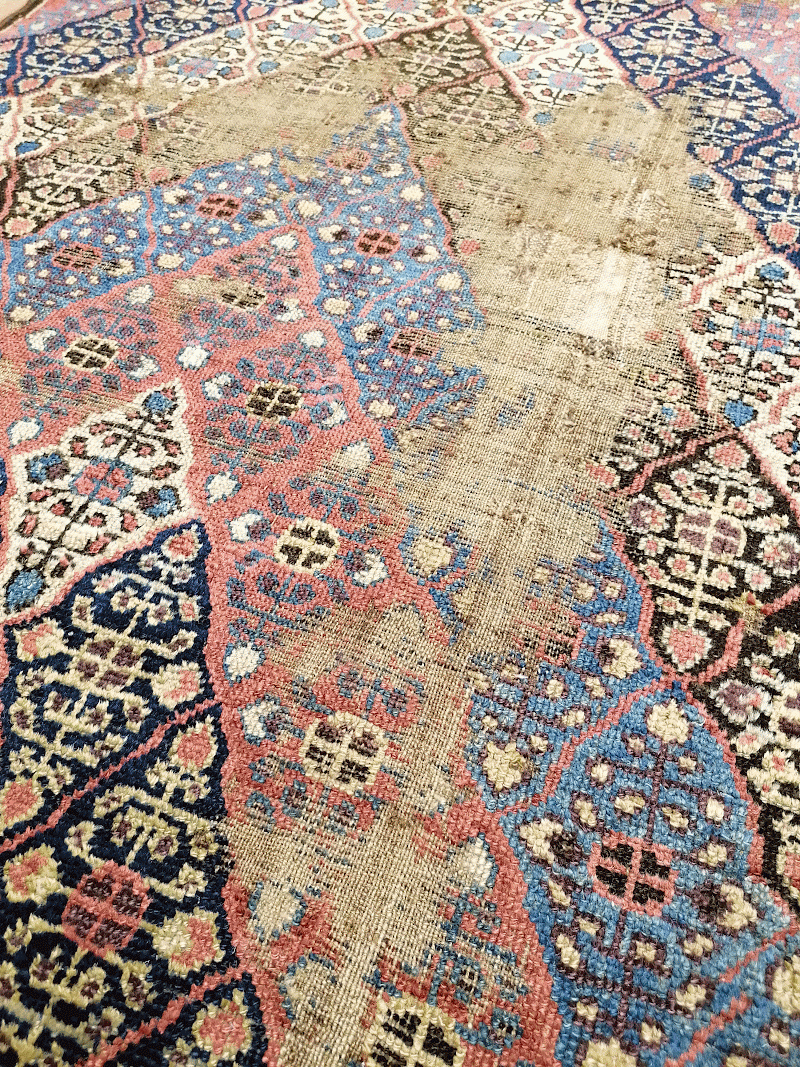 Alfombra SH1613, detalle de ejecución