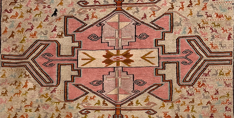 Alfombra SH0492, detalle de ejecución
