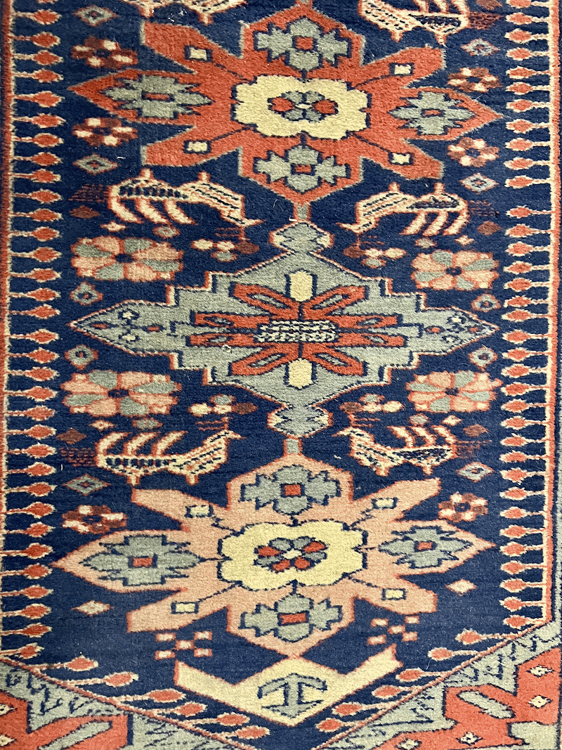 Alfombra 2151, detalle de ejecución