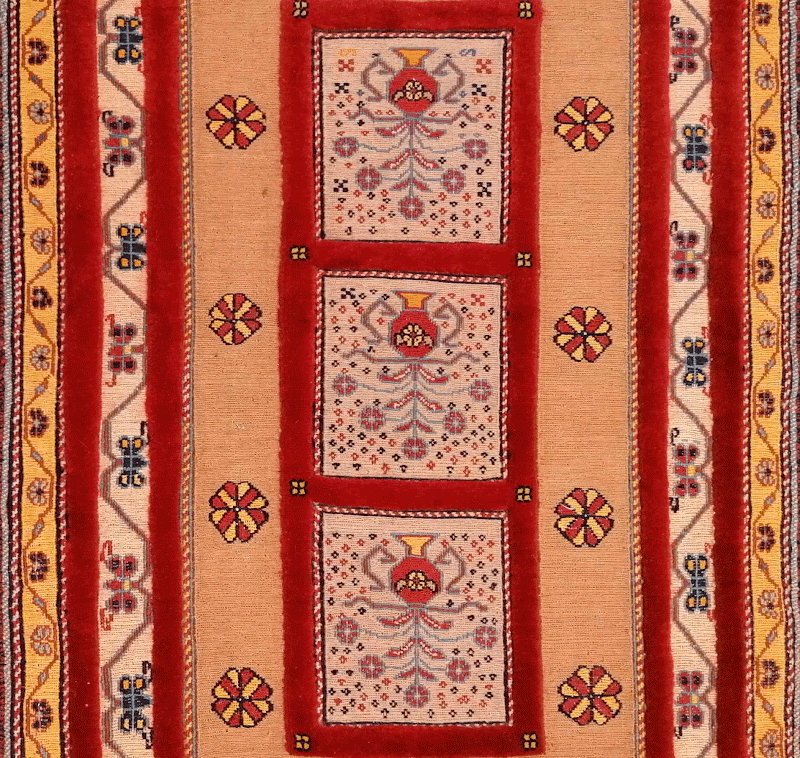 Alfombra SH1428, detalle de ejecución