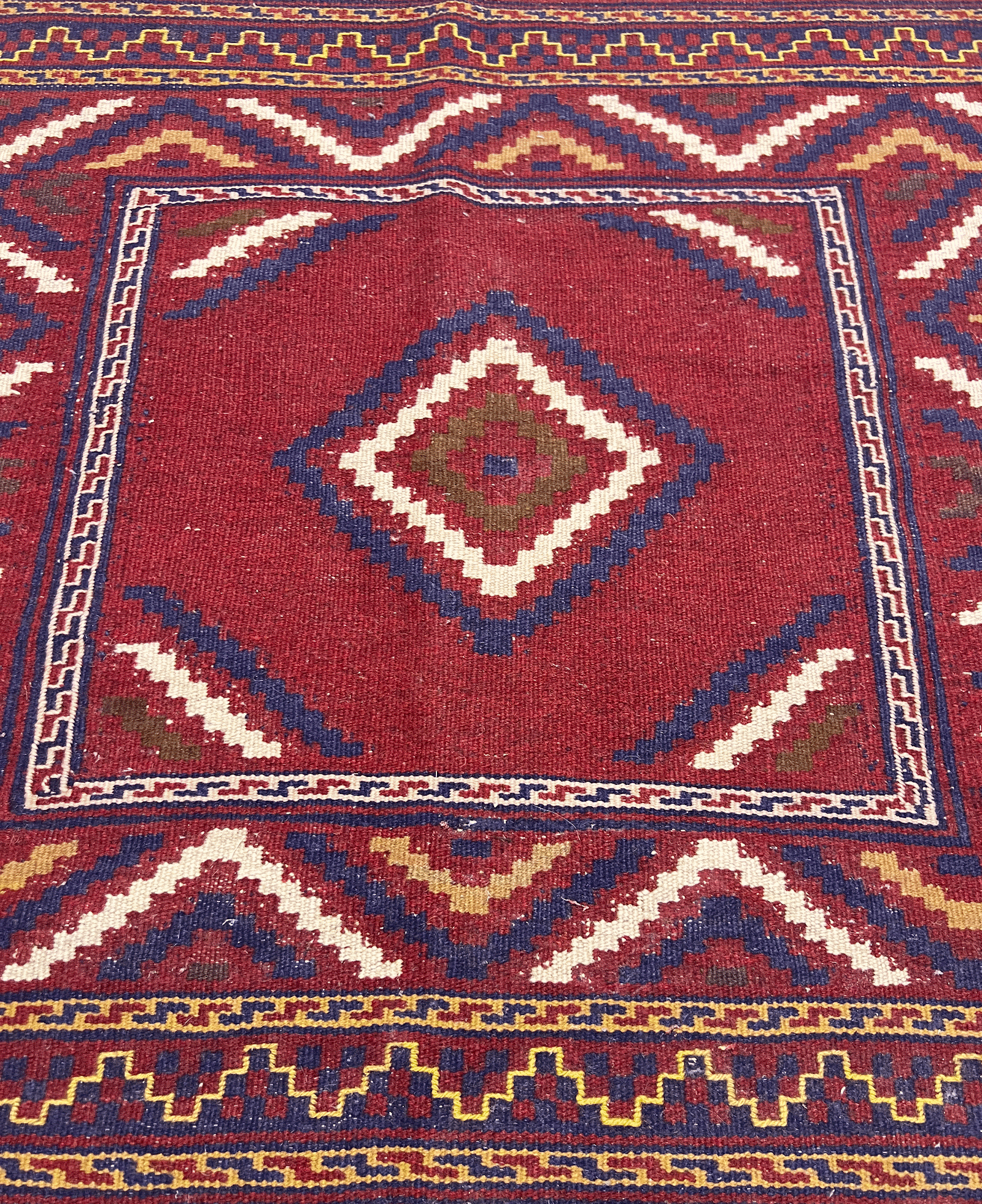 Alfombra 1943, detalle de ejecución