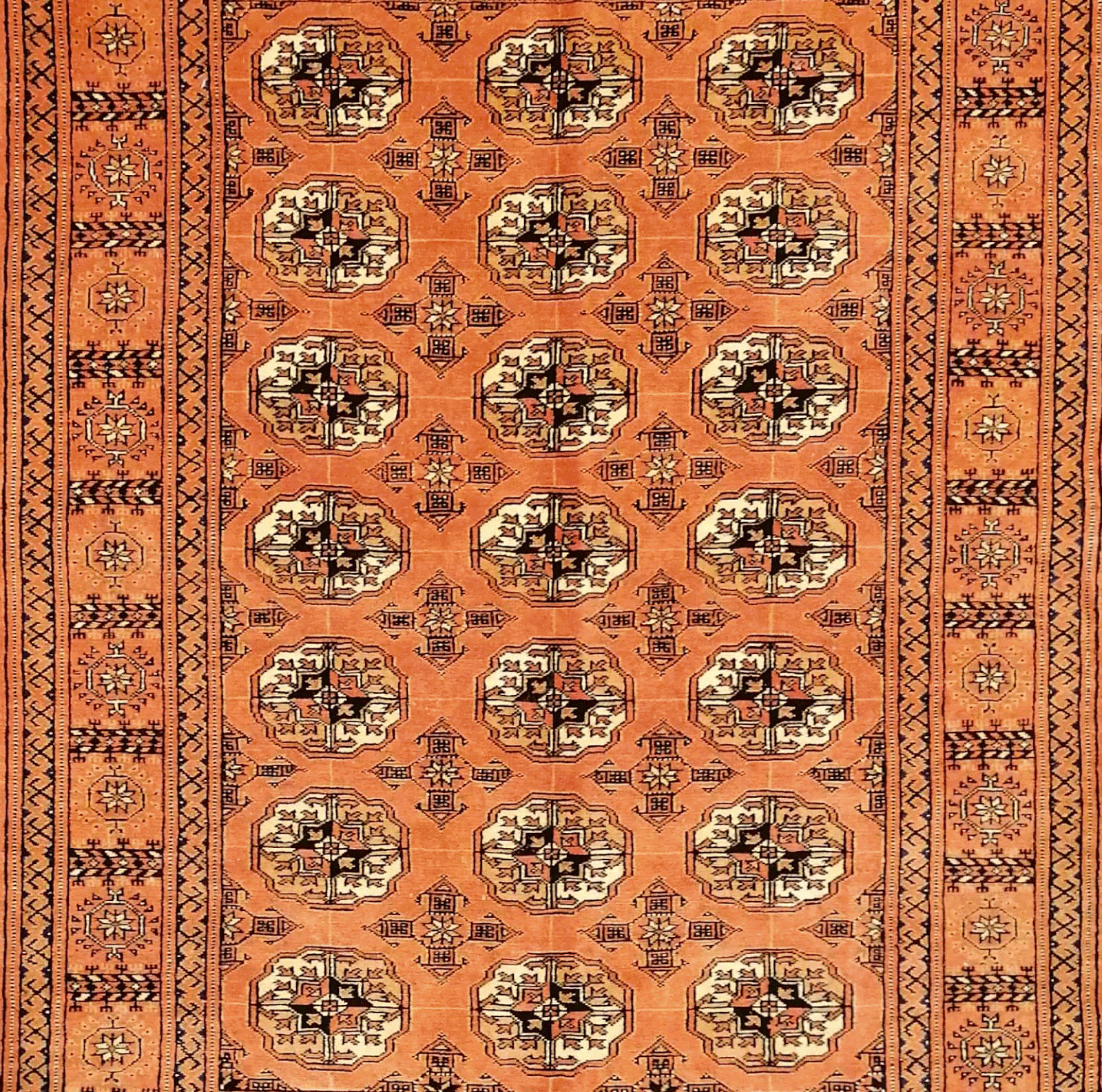 Alfombra SH0522, detalle de ejecución