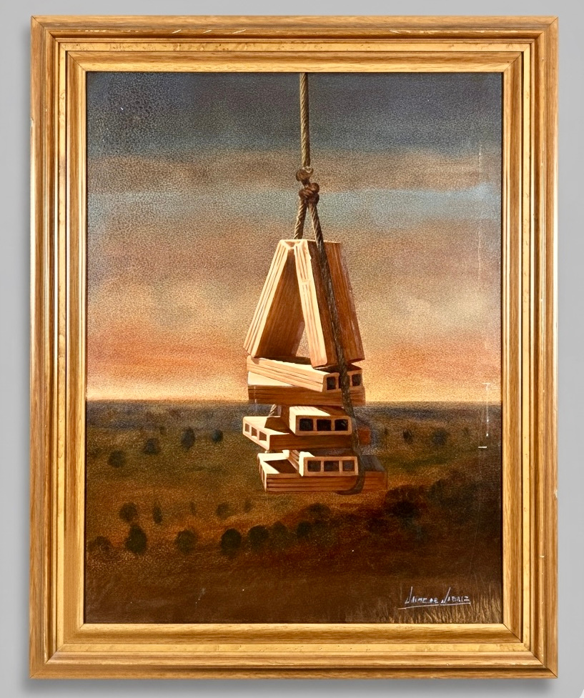 Elemento suspendido en paisaje · Foto 01
