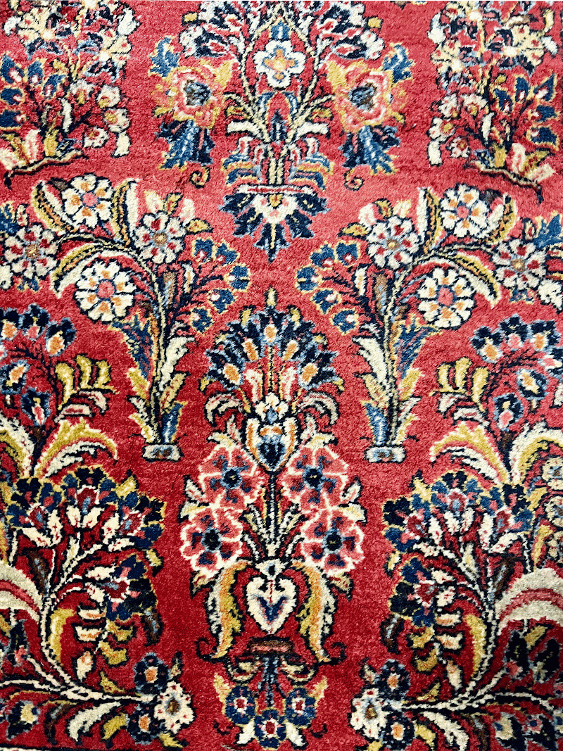 Alfombra P2955, detalle de ejecución