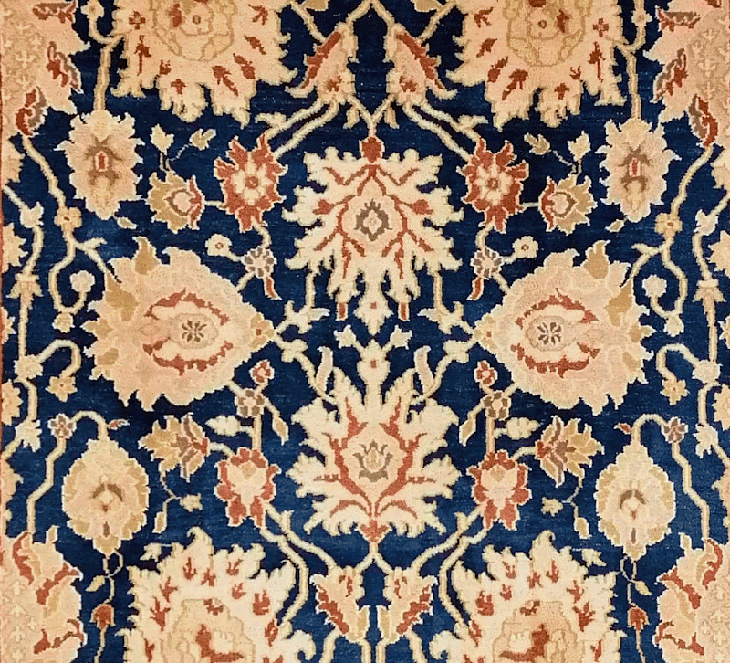 Alfombra S-N, detalle de ejecución