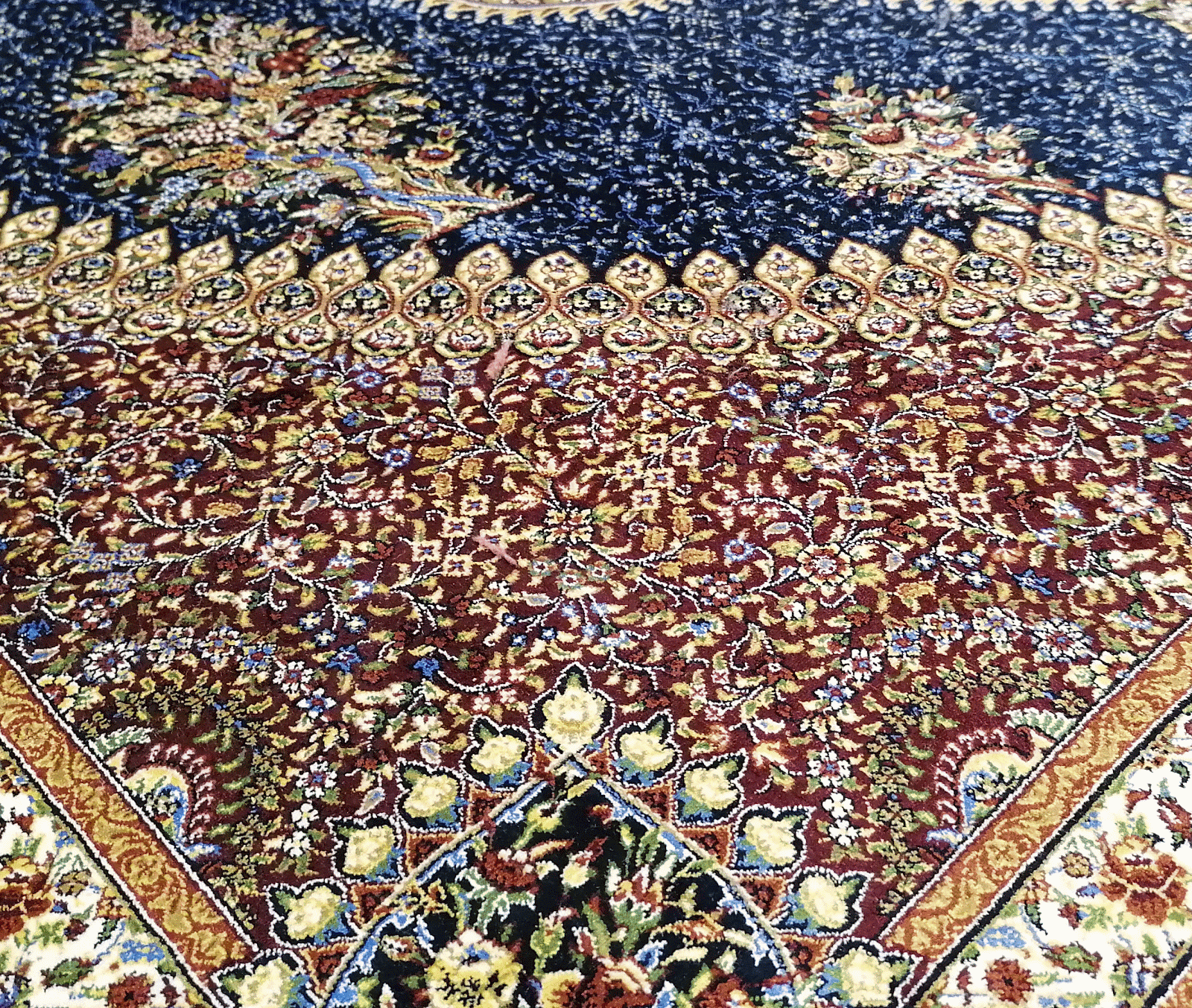 Alfombra SH1805, detalle de ejecución