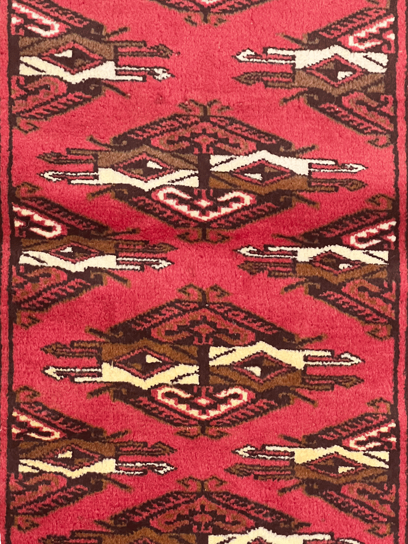 Alfombra FK0069, detalle de ejecución