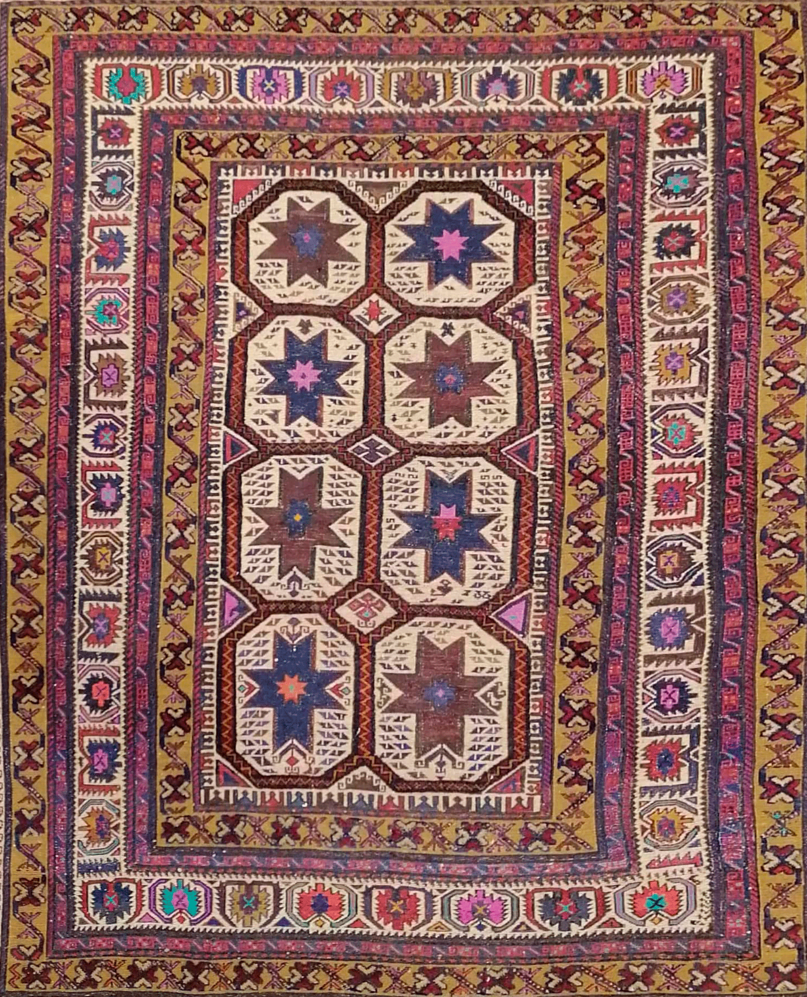 Alfombra SH0757, detalle de ejecución