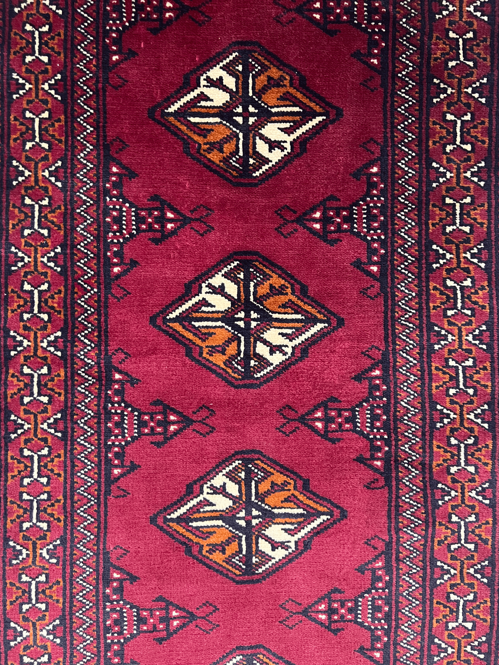 Alfombra FK0880, detalle de ejecución