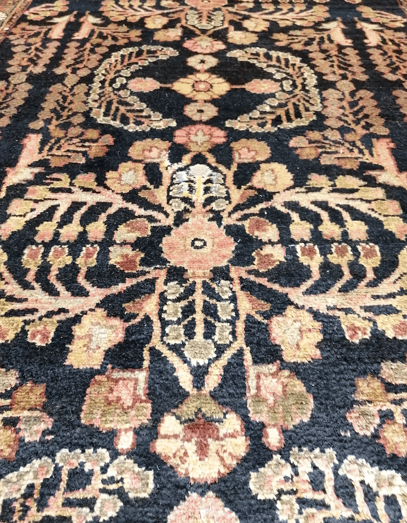 Alfombra 2148, detalle de ejecución