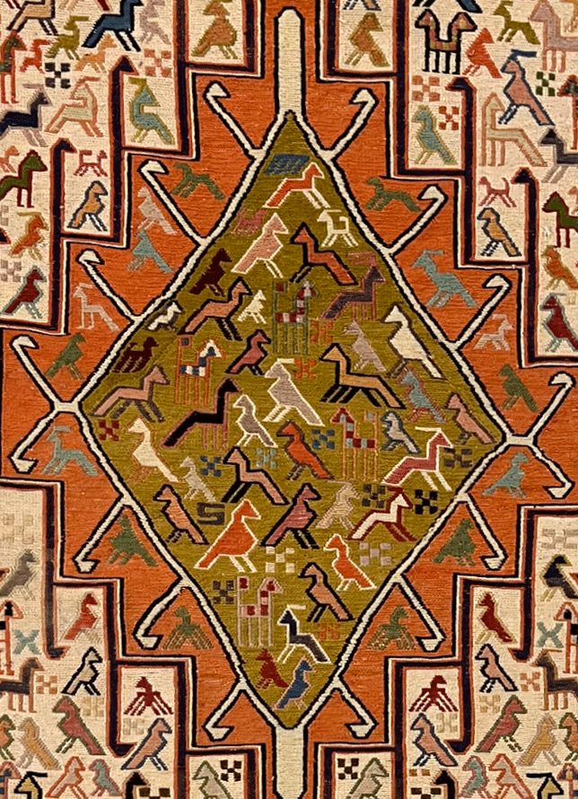 Alfombra SH1353, detalle de ejecución
